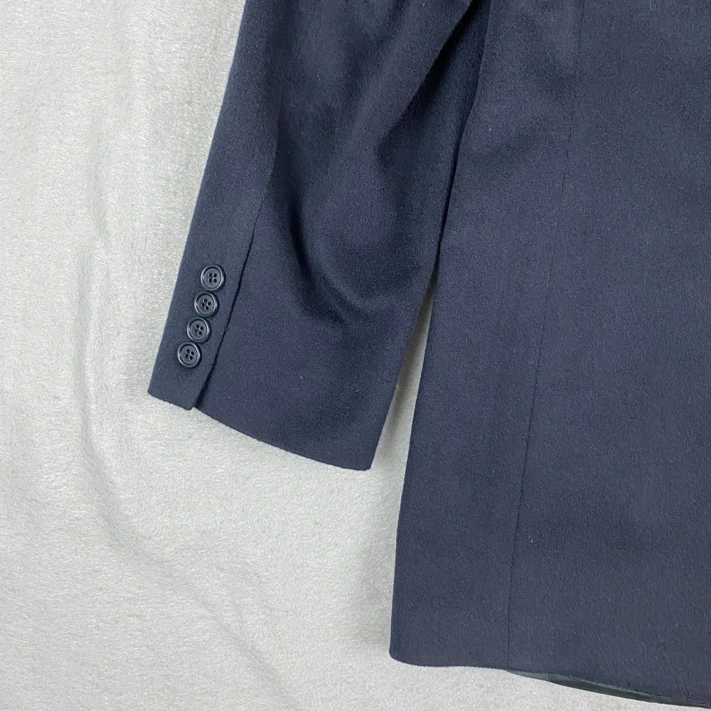 Brooks Brothers 346 Cashmere Blazer Mens 42L Navy Sport Coat Jacket 3 button